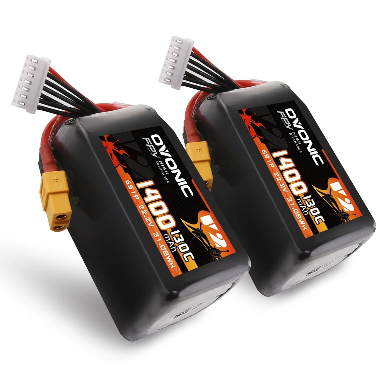 Drone Battery 6S - 오보닉 6S 리포 배터리 22.2V 1400mAh