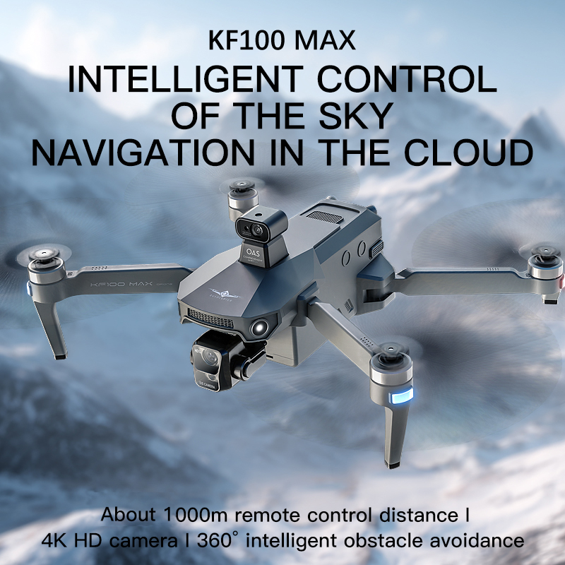 KF100 MAX GPS 드론 4K 카메라 3축 짐벌  - Drone Battery Box 리뷰 및 가격