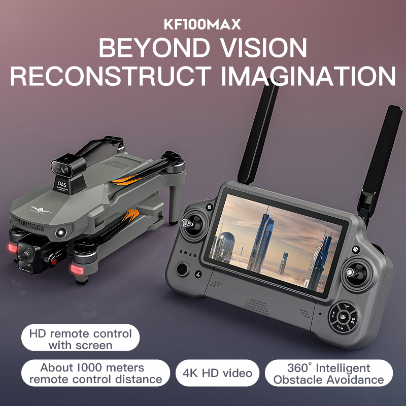 KF100 MAX GPS 드론 4K 카메라 3축 짐벌  - Drone Battery Box 리뷰 및 가격
