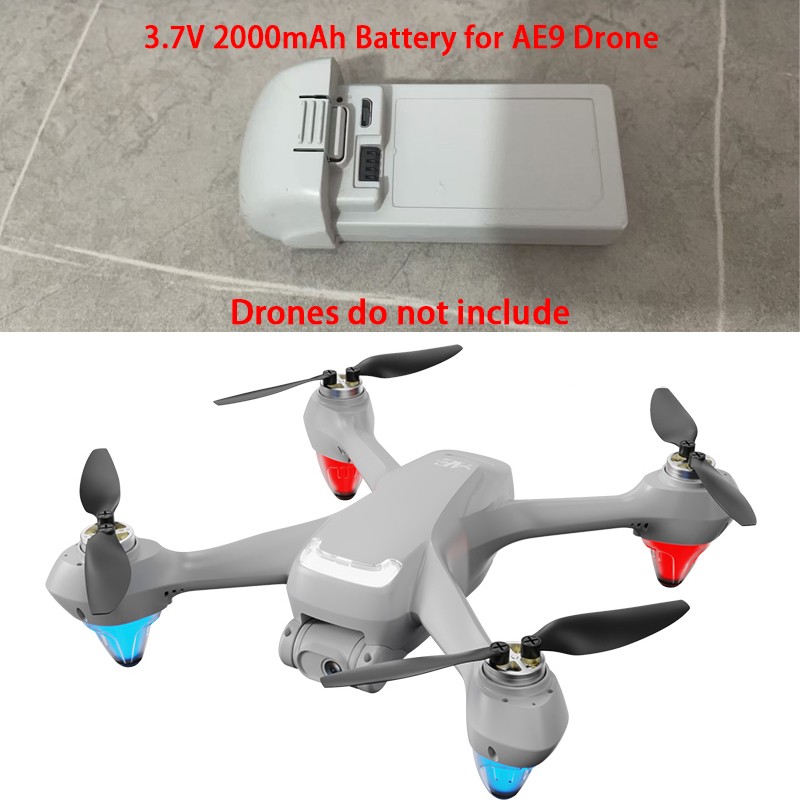 AE9 드론 쿼드콥터용 정품 3.7V 2000mAh 배 - Drone Battery Li-Ion 리뷰 및 가격